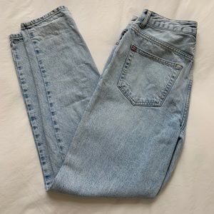 BDG Light Wash High Rise Mom Jean